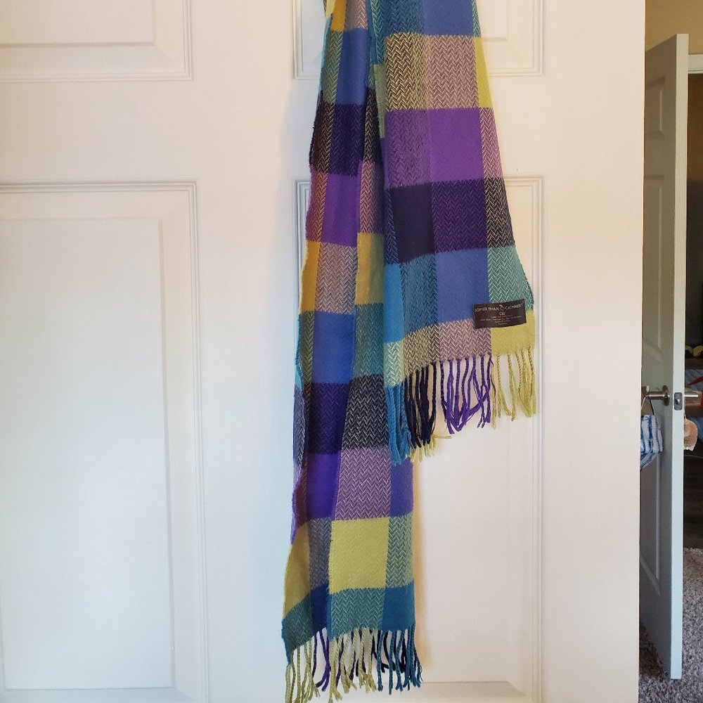 Plaid Softer Than Cashmere Scarf